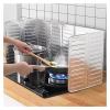 2/5 Pieces Anti Splatter Shield Guard Oil Barrier, Aluminum Foil Board Foldable Kitchen Oil Splash Guard, for Wall Protection (Size : 5pcs) view 2