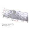 2/5 Pieces Anti Splatter Shield Guard Oil Barrier, Aluminum Foil Board Foldable Kitchen Oil Splash Guard, for Wall Protection (Size : 5pcs) view 3