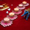 India Gift Hub Diwali Home Decor Tealight Holder, Candle Holders, Floral Candle, Diwali Decoration. (5) view 2