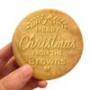 2025 Personalized Christmas Cookie Stamp Unique 3D Embossed Design Fun Tool for Baking Art (C) view 1