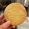 2025 Personalized Christmas Cookie Stamp Unique 3D Embossed Design Fun Tool for Baking Art (C) view 4