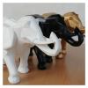 BytheM Sculpture Tabletop Feng Shui Decor Desktop Elephant Statue Animal Sculpture Nordic Minimalist Living Room Craft Resin Ornament Display Indoor Statue of Wealth Statues view 3