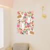 Farmhouse floral Cute corgi and flowers Tapestry Wall Hanging Daily Bedroom Living Room Dorm Home Decor Holiday Wall Art Funny Cute Anime Cartoon Tapestry for Men/Women boys girl 29x37 inch view 4