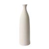 AISEER Scandinavian Style Ceramic Vase Frosted Simple Home TV Cabinet Creative Decoration Modern White Ceramic Vase, Small Narrow Neck Vases, Ceramic Flower Vases Decorative, Fireplace, Table Decor Va view 1