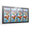 CGC, CBCS OR PGX Graded Comic Frame Wall Display with Mat - White Frame for 8.125x13 Comics view 1