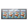 CGC, CBCS OR PGX Graded Comic Frame Wall Display with Mat - White Frame for 8.125x13 Comics view 2