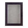 11x17 Brown Walnut Shadowbox Frame - Shadow Box Frame Interior Size 11x17 by 7/8" Deep - Light Grey Acid-Free Suede Backing - Includes Shatter Resistant Acrylic, Backing, Hardware - Usable Depth: 5/8" view 2