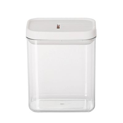 ARCOFF Plastic sealed jars, food grade coffee beans, kitchen family snacks, cereals, transparent storage tanks