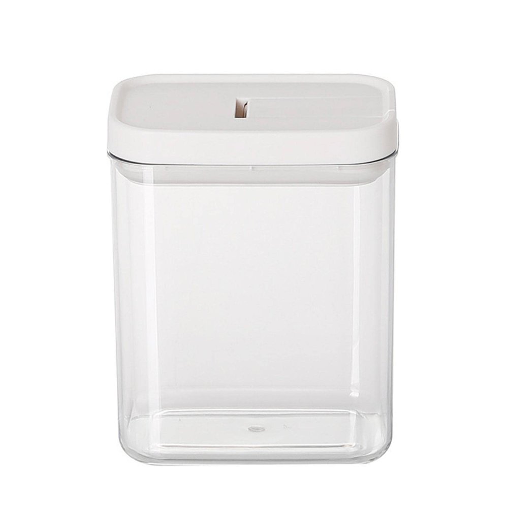 ARCOFF Plastic sealed jars, food grade coffee beans, kitchen family snacks, cereals, transparent storage tanks