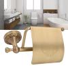 Paper Towel Holders for Kitchen,Paper Towel Holder - Antique Wall Mounted Copper Stainless Steel Tissue Roll Storage Hanger for Bathroom view 2