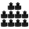 Upkoch Pull Cap Bottle Lids 10Pcs, Black for Kitchen and Dining Use 1.18 in view 1