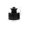 Upkoch Pull Cap Bottle Lids 10Pcs, Black for Kitchen and Dining Use 1.18 in view 2