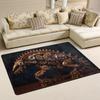 Dinosaurs Design Area Rugs 4 ft x 6 ft Thick & Durable Ideal for Nursery, Living Room, Kitchen, and Bathroom Non-Slip & Stain-Resistant Carpet AR-376571798 view 2