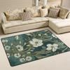 Art Nouveau Style Design Area Rugs 4 ft x 6 ft Soft, Fluffy, Non-Slip Perfect for Indoor, Bedroom, Nursery, Living Room, and Kitchen Durable & Washable Carpet AR-636352368 view 2