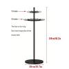 SHYP Standing Belt Hangers for Men Closet, Floor Mounted Belt Hanger, Space Saving Display Stand Shelf,for Ties Scarf Shawls Purse for Bedroom, Store, Retail & Business view 2