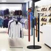 SHYP Standing Belt Hangers for Men Closet, Floor Mounted Belt Hanger, Space Saving Display Stand Shelf,for Ties Scarf Shawls Purse for Bedroom, Store, Retail & Business view 3