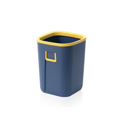 Kitchens Trash Can Trash Can Household Kitchen Bathroom Office Large-capacity Coverless Garbage Cans Nordic Style Simple Creative Square Paper Basket Home Office - Holds Waste ( Color : 1 , Size : 10L