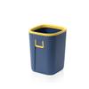 Kitchens Trash Can Trash Can Household Kitchen Bathroom Office Large-capacity Coverless Garbage Cans Nordic Style Simple Creative Square Paper Basket Home Office - Holds Waste ( Color : 1 , Size : 10L view 1