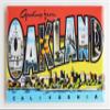 Greetings from Oakland California Fridge Magnet (Style A) (2.5 x 3.5 inches) view 1