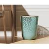 MOOWI Kitchens Trash Can Trash Can Simple Waste Paper Basket Bin Household Garbage Recycling Container Without Cover for Kitchen Living Room Bathroom Bedroom Home Office - Holds Waste (Color : Brass) view 4