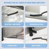 3PCS Gap Cleaning Brush, Crevice Cleaning Brush, Window Track Cleaning Tools, Kitchen Bathroom Cleaning Brushes, Wall Dust Brush, Small Scrub Brushes for Cleaning Small Spaces (Black, 3) view 4