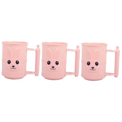 Cabilock 3pcs Toothbrush Tumblers Toothbrush Cup Cartoon Cups Bathroom Tumbler Tooth Mug