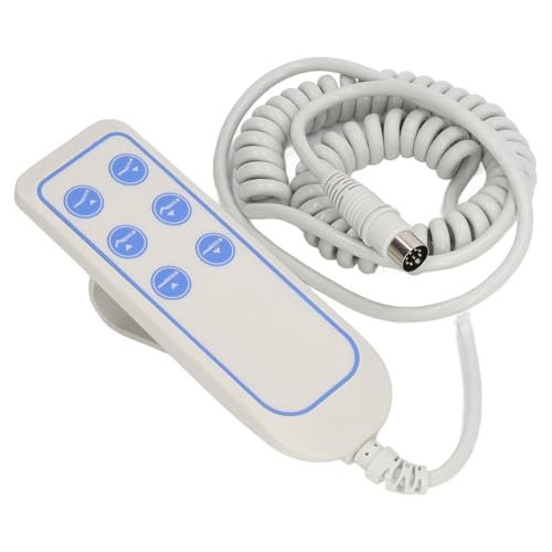 Electric Lifting Bed Controller IP66 Remote Hand Control PVC Chair Hand Control for Hospital Smart Home