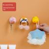 Xzeit Cartoon Hook Toothbrush Holder Punch-Free Bathroom Hanging view 2