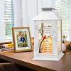 HN HAIINAA Memorial Lantern Bereavement Gifts in Memory of Loved One - Remembrance Sympathy Gifts for Loss of Mother or Father with LED Candle and Remote view 2