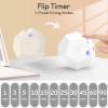 Pomodoro Timer - 11 Preset Productivity Timer, Ring/Vibrate Mode Cube for Cooking, Learning, Exercise and Beauty - White view 3