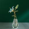16cm Creative High-end Decorations for Lily Crystal Vase Decorations view 4