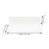 Alipis 2pcs Corner Shelf Stand Storage Shelves Show Rack Shelfs Shelf Brackets Storage Shelf Wall Floating Shelf Home Floating Shelf Storage Bracket Punch Hole Acrylic Bookshelf Bathroom view 3