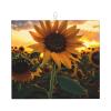 Farm Sunflower Washable Kitchen Countertop Drying Mat 16x18in For Halloween Christmas Housewarming Gift Dishes Drainer view 1