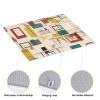 Mid Century Modern Washable Kitchen Countertop Drying Mat 16x18in For Halloween Christmas Housewarming Gift Dishes Drainer view 3