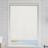AOSKY Cordless Roller Shades Blackout Blinds for Windows Room Darkening Rolled Up Shades with Spring System, UV Protection Window Shades Door Blinds for Home and Office (34" W x 72" H, Ivory) view 2