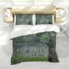 Wewoo Home Farm Garden Duvet Cover Set with 2 Pillow Shams 3 Pieces Gustav Klimt Soft Breathable Duvet Comforter Cover with Zipper Closure King view 1