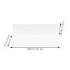 Cabilock 2pcs Acrylic Floating Shelf Wall-Mounted Storage Organizer for Bathroom Kitchen Bedroom Office Multi-Functional Display Rack Adhesive Installation view 3