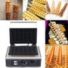 Hteedy Electric Stick Waffle Maker, 1550W Commercial Nonstick Waffle Maker 6 Sticks Electric Waffle Baker Machine Non-Stick Stainless Steel Baker Machine, Temperature 50-300 (122-572) view 4
