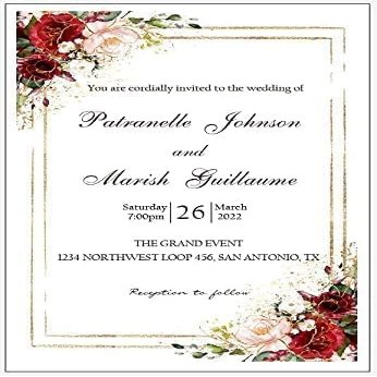 Hosmsua Personalized Color prints card, Printing paper