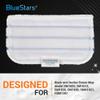BlueStars [Upgraded] Steam Mop Pads Replacement Compatible with Black and Decker Steam Mop SM1600, SM1610, SM1620, HSMC1321, HSMC1321APB, HSMC1361SGP, BDH1855SM, BDH1760SM, SMP20 - Pack of 3 view 3