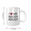 Abipuir Fat Mug Funny I Love My Huggy Buggy Mug Coffee Mugs For Couples Funny Funny Gifts For Men view 2