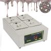 ENPAP Chocolate Melting Pot, Electric Chocolate Melting Machine,Commercial Electric Chocolate Tempering Machine 0~95/0~194 Chocolate Melter (Size : 4grid) view 1