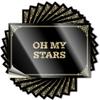 Funny Bumper Sticker Oh My Stars Stickers 10Pc Bumper Sticker Sticker for Cars (Color : Colour, Size : 6X9CM) view 1