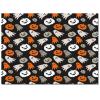Halloween Cartoon Ghost Pumpkin Area Rugs, Ghost Skeleton Easy Clean Rug, Soft Non-Skid Carpet Throw Rug for Kids Teen Girls Boys Bedroom, Living Room Bathroom,Classroom Office 3ftx5ft view 3
