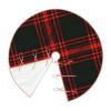 MIZIBAO Christmas Tree Skirt Antique Menzies Hunting Clan Tartan Scottish Plaid Rustic Xmas Tree Skirts Mat Festive Decoration for Merry Christmas and New Year Holiday Party 30" view 4