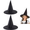 2Pcs Halloween Witch Hats Wizard Hats Costume Accessory for Party Decoration Party Favors Dressing Up view 1