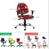AMZRicher Christmas Elk Office Chair Cover Stretchable Computer Chair Seat Cover Backrest Slipcovers, Stretchable Rotating Desk Chair Seat Cushion Split Protectors Red Buffalo Plaid Winter Snowflake view 4