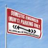Funy Flags Domestic Engineer (Mom'S) Parking Only Flag Boys Room Decor Teenager Dorm Room Flags For Guys (Size : 152X244CM) view 1