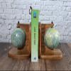 NAUTICAL COLLECTION | Decorative Globe bookends for Office, Kitchen, Living Room, Home Dcor and Gift Item,Book Selves Holder Modern Style Bookend view 1