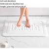 JUSHZ Bath Mat Quick Dry Bath Mats for Bathroom Mat Non Slip Washable Super Absorbent Bathmat Rug 1.5cm Thickened Memory Foam Absorbent Non-Slip Rectangle Washable (Pink,40x60cm) view 4